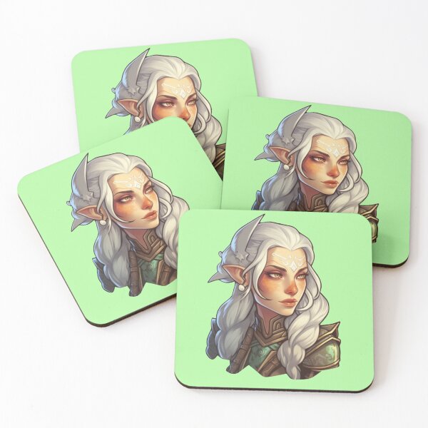 Item preview, D&D Elf Sorceress designed and sold by TellezStickers.
