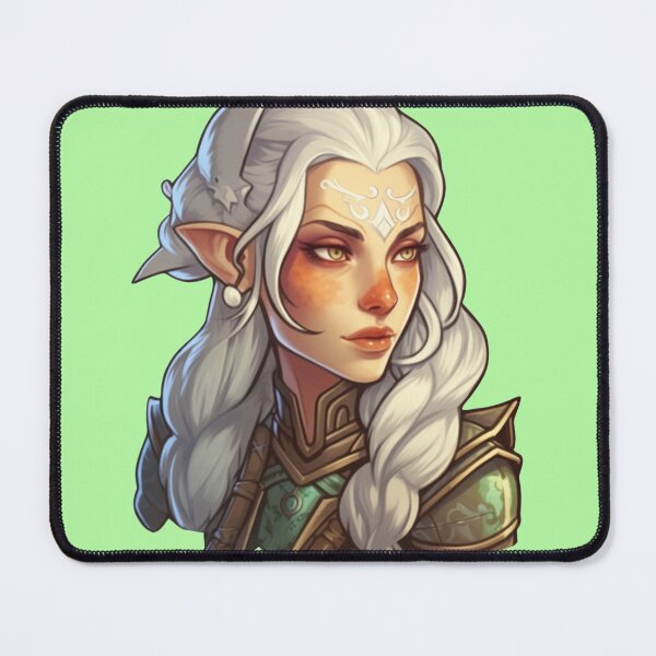 Item preview, D&D Elf Sorceress designed and sold by TellezStickers.