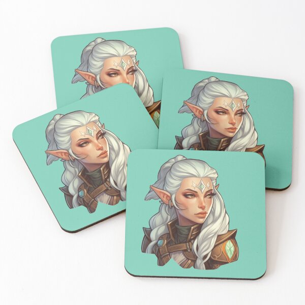 Item preview, D&D Elf Sorceress designed and sold by TellezStickers.