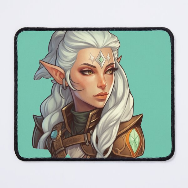 Item preview, D&D Elf Sorceress designed and sold by TellezStickers.
