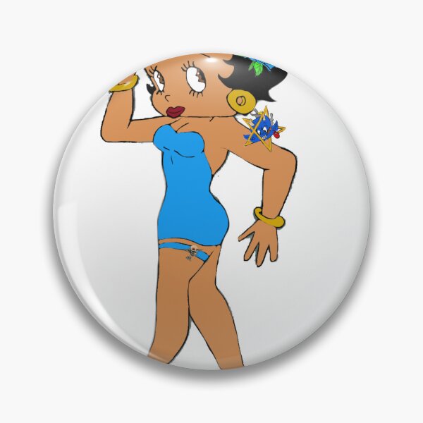 Item preview, Brown Betty boop blue designed and sold by Betojimenez13.