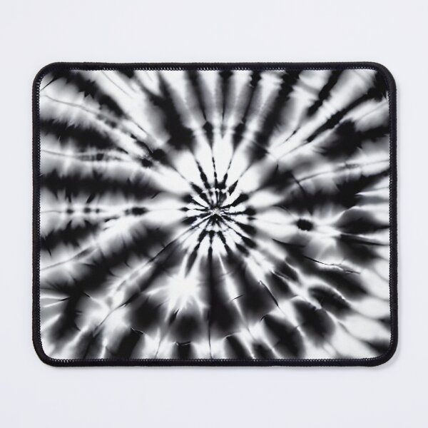 Item preview, Black and white tie dye pattern designed and sold by DADA635.