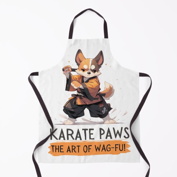 Item preview, Karate Paws: The Art of Wag-Fu! - Karate Puppy designed and sold by GutySign.