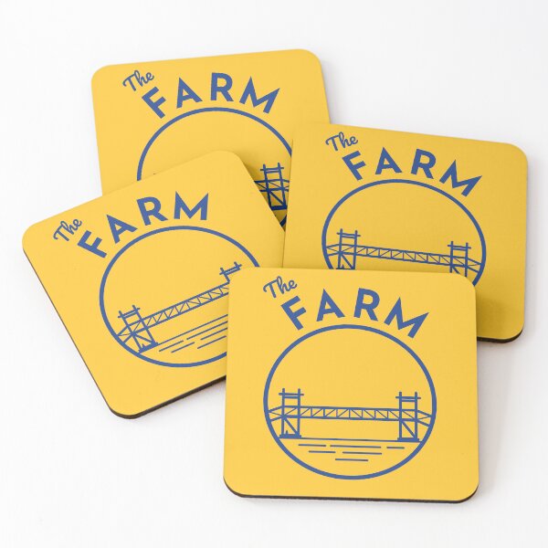 Item preview, The Farm - Bay Farm, Alameda, California - Warriors Blue designed and sold by statico.