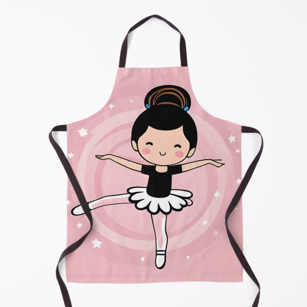 Item preview, Graceful Whimsy: Adorable Ballerina Portrait designed and sold by druidwolfart.