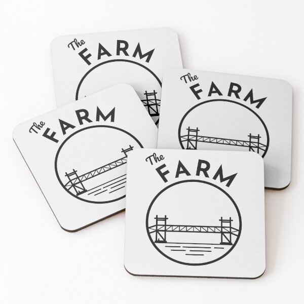 Item preview, The Farm - Bay Farm, Alameda, California - Black Ink designed and sold by statico.
