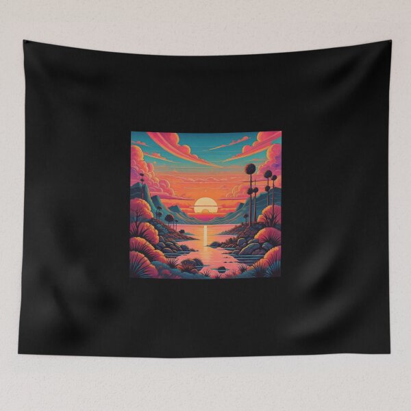 Item preview, Retro sunset landscapes - Number 1 designed and sold by SpecialForceART.