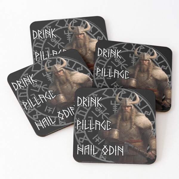 Item preview, Drink Pillage and Hail Odin V2 designed and sold by Rainy-MTN.