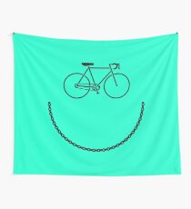Bike Face! Funny Bicycle T-Shirt for Bike Riders, Cyclists Wall Tapestry