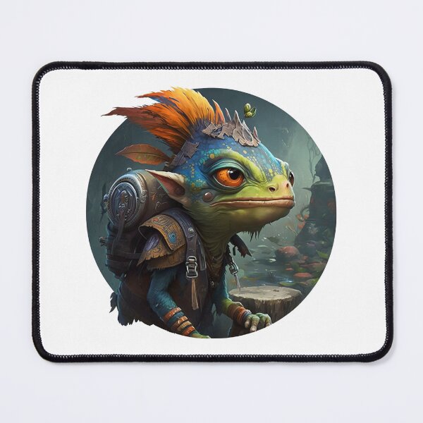 Item preview, Lizardman warrior designed and sold by Stickermagician.