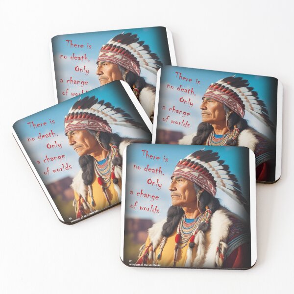 Item preview, One in a series of wise quotes from American native peoples. designed and sold by ElderWisdom.