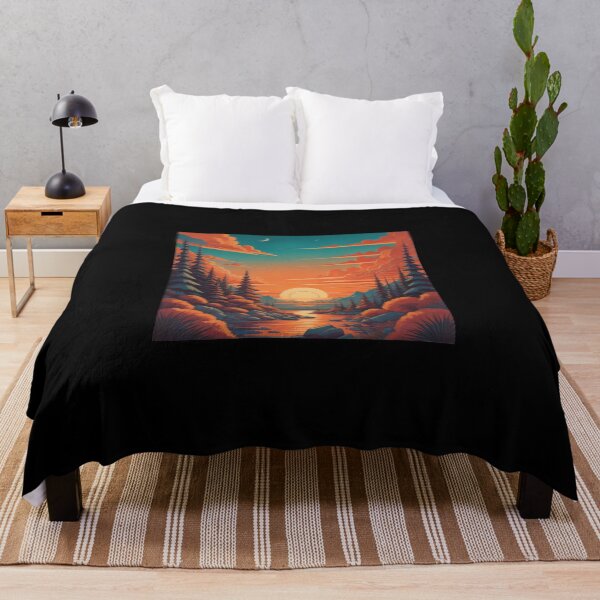 Item preview, Retro sunset landscapes - Number 5 designed and sold by SpecialForceART.