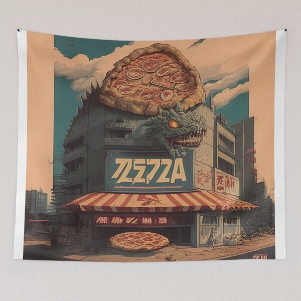 Item preview, Pizza Monster designed and sold by Janniceralph.