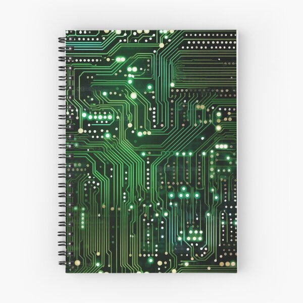 Item preview, Circuit board pattern green and black designed and sold by ExeDotArt.