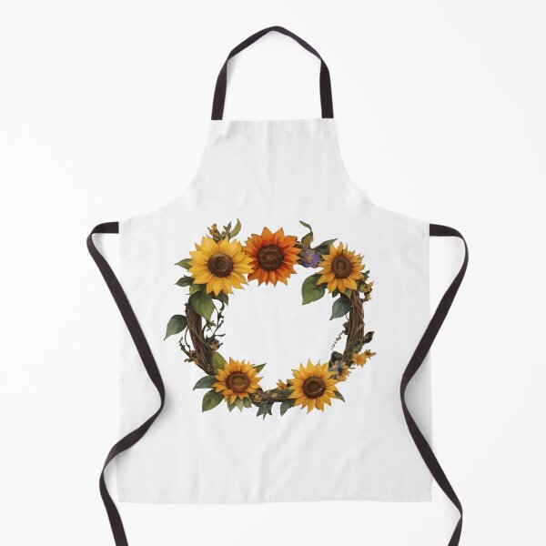 Item preview, Watercolor sunflower wreath designed and sold by Jayjaynaenae.