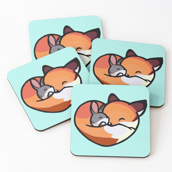 Item preview, Fox Loves Bunny designed and sold by Black-Orc.