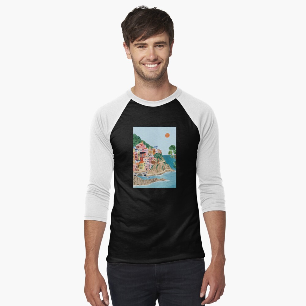 Item preview, Baseball ¾ Sleeve T-Shirt designed and sold by jaspercole.