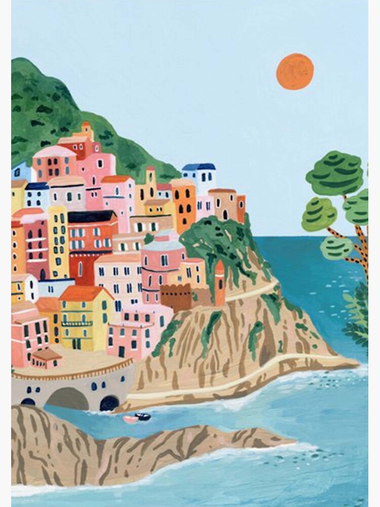 Thumbnail 3 of 3, Poster, Cinque Terre designed and sold by jaspercole.