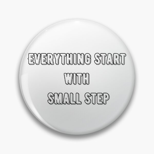Item preview, everything start with small step  designed and sold by nagucv107.
