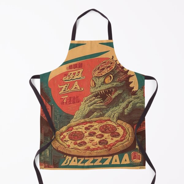 Item preview, Monster Eat Big Pizza designed and sold by Janniceralph.
