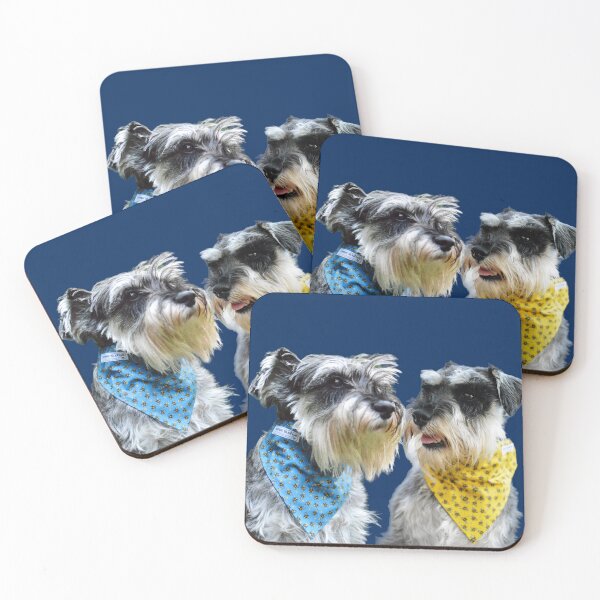 Item preview, Hansel & Gertie the Schnauzers designed and sold by barksandsqueaks.