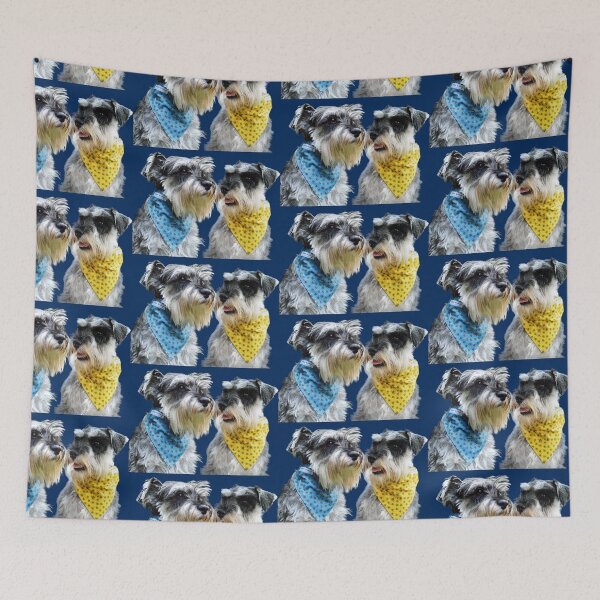 Item preview, Hansel & Gertie the Schnauzers designed and sold by barksandsqueaks.