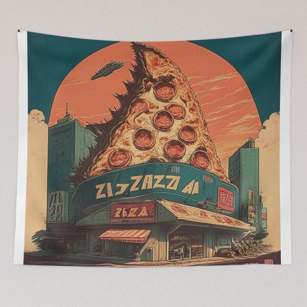 Item preview, Pizza Monster designed and sold by Janniceralph.