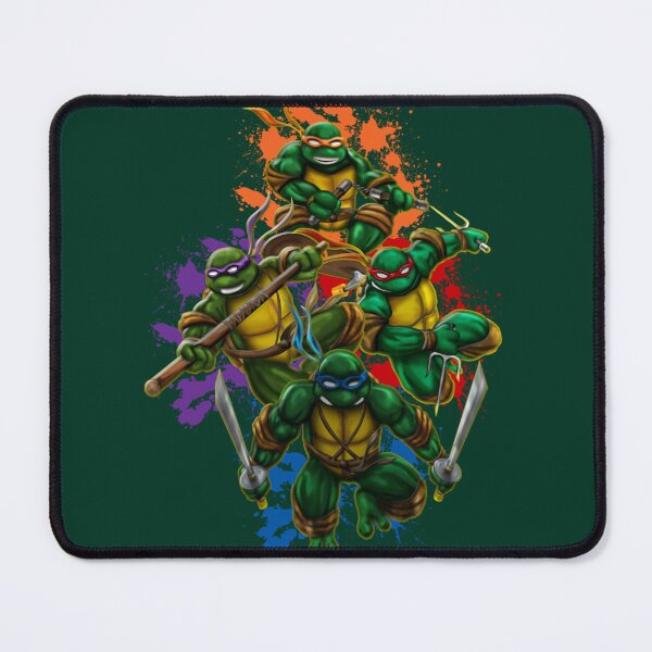 Item preview, Teenage Mutant Ninja Turtles Colorful Splatter Background Illustration designed and sold by trantuyetminh.