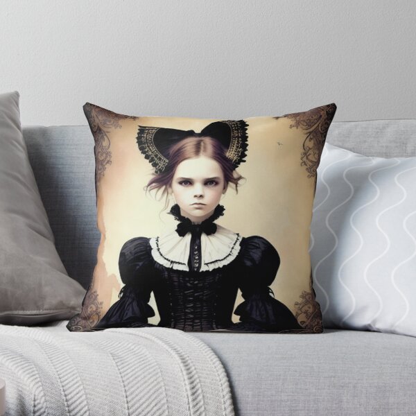 Gothic Home Decor Damask Cushion Gothic Pillow Victorian 