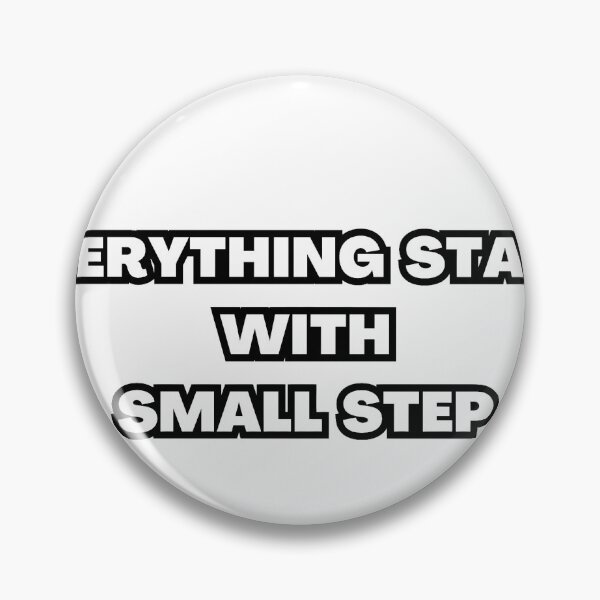 Item preview, everything start with small step  designed and sold by nagucv107.