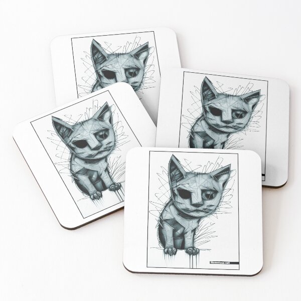Item preview, Homeless cat, Stray cat #1 designed and sold by MAN  FROM MARS.