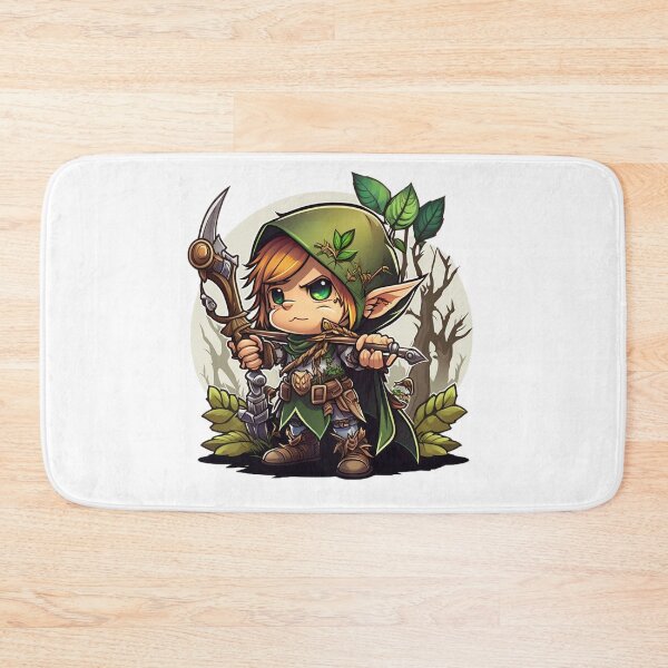 Item preview, Cartoon Elf Hunter designed and sold by Stickermagician.