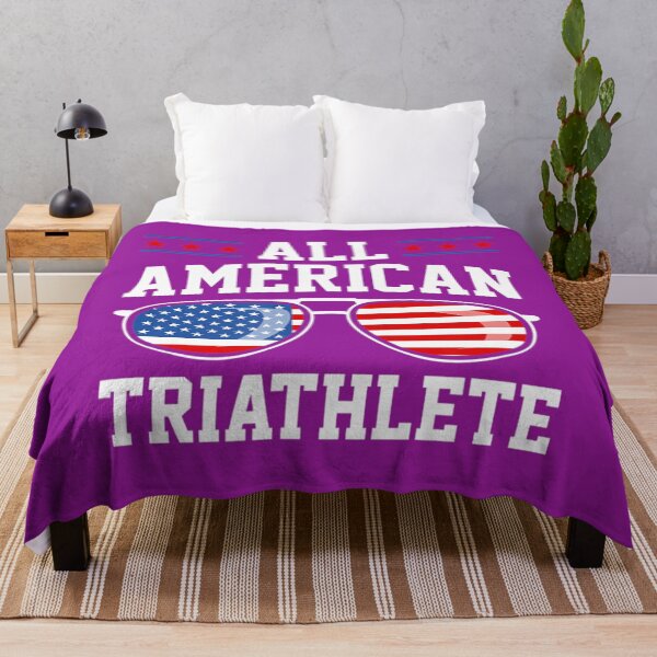 Item preview, All American Triathlete USA Patriotic American Flag Finisher designed and sold by xwrcyngympl53.