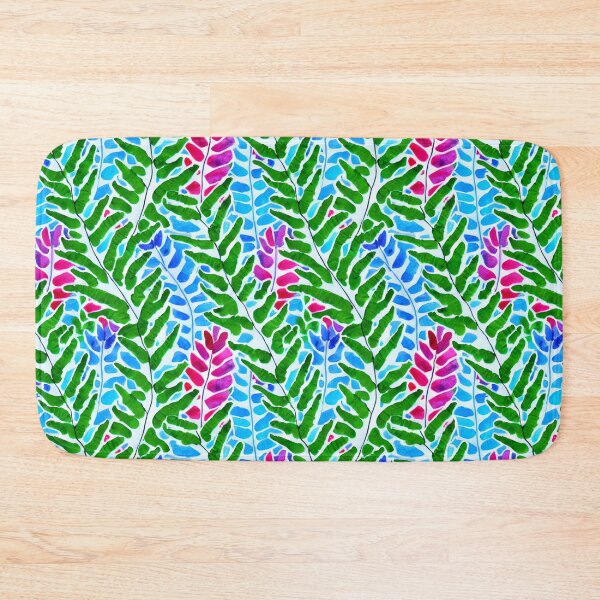 Item preview, Pretty fern plant foliage in watercolour designed and sold by WallabyJelly.