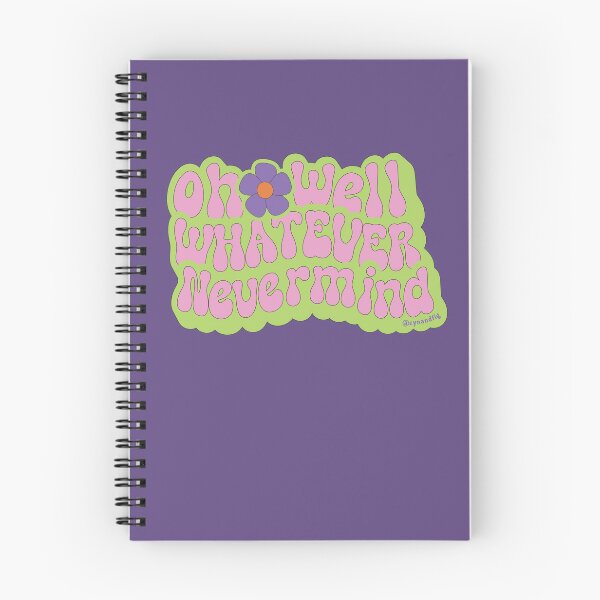 Item preview, Oh Well, Whatever, Nevermind with daisy designed and sold by figbyCandF.