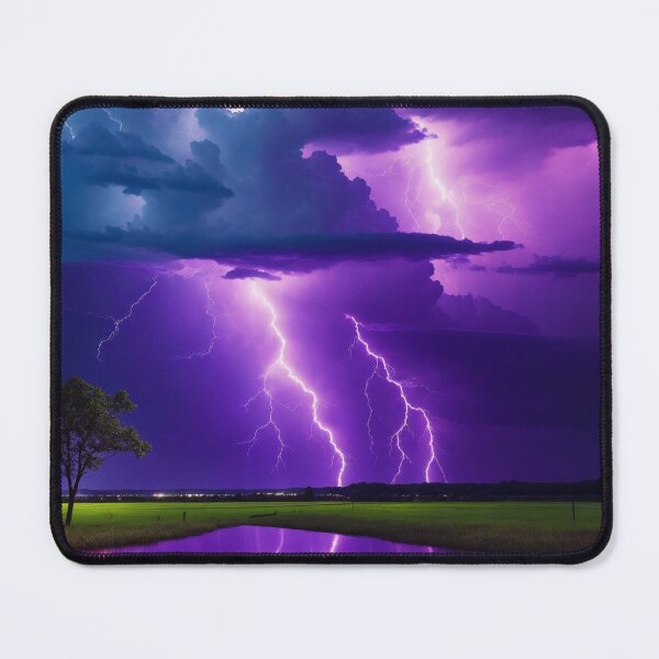 Item preview, Captivating Vibrant Lightning Storm. designed and sold by Dubage603.