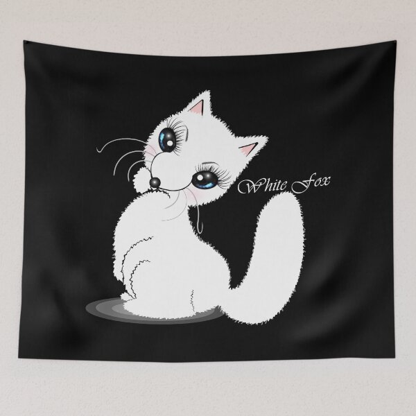 Item preview, White Fox  designed and sold by Shirley cute art .