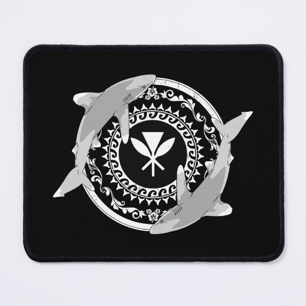 Item preview, Kanaka Maoli Oceanic Whitetip Shark designed and sold by NicGrayGraphic.