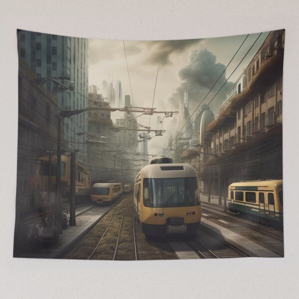 Item preview, Train Station designed and sold by powelllinda.