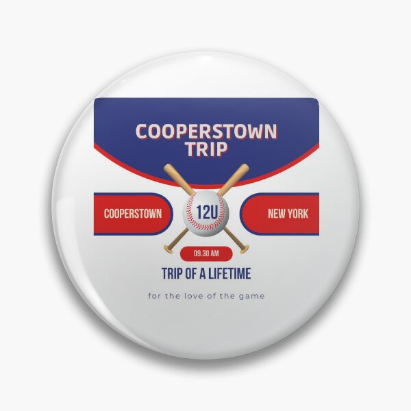 COOPERSTOWN DREAMS PARK NAVY JERSEY PIN