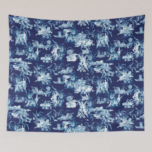 Item preview, garden of love toile de jouy designed and sold by letsgow8th.