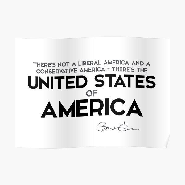 United States of America - Barack Obama Poster