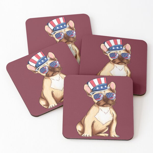 Item preview, French Bulldog Dog Lover Puppy American Frenchie 4th Of Juli 	 	 designed and sold by xuwlupdiy72.