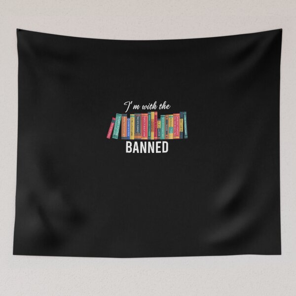 Item preview, I'm With The Banned Classic   designed and sold by AngelaNoble.