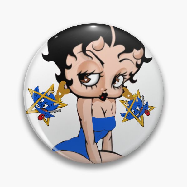 Item preview, Brown Betty boop blue la designed and sold by Betojimenez13.