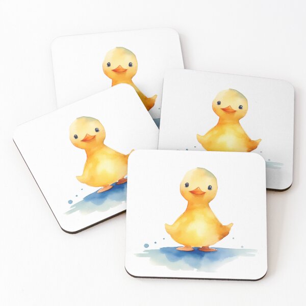 Item preview, Quacktastic Adventures: Whimsical Watercolor Duck Illustration designed and sold by mappmakes.