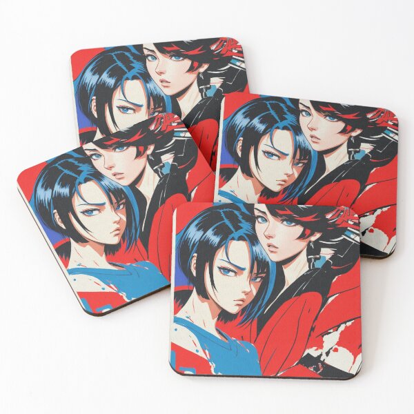 Item preview, Anime 2000s (Azu and Rei) designed and sold by MushiMushi04.