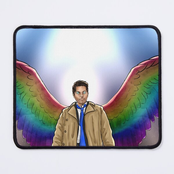 Item preview, Rainbow Wings for Castiel designed and sold by M-O-E-M.