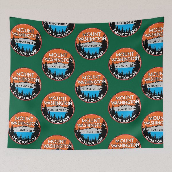 Item preview, MOUNT WASHINGTON NEW HAMPSHIRE MOUNTAIN CLIMBING HIKING EXPLORE 5  designed and sold by mannhanoii.