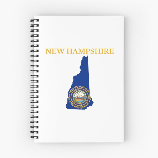 Item preview, New Hampshire Flag Map designed and sold by mannhanoii.